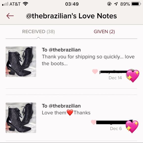 Black Glitter Pointed Toe lace up Ankle Boot 🖤 - Picture 7 of 8